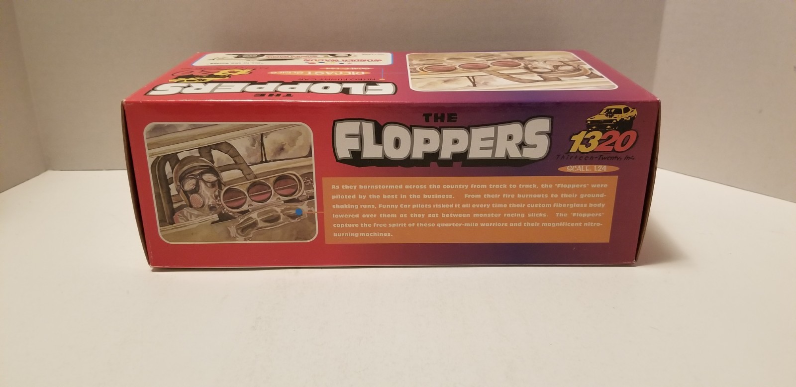 Don Schumacher “WONDER WAGON” Barracuda Funny Car 1/24 1320 FLOPPERS “RARE”