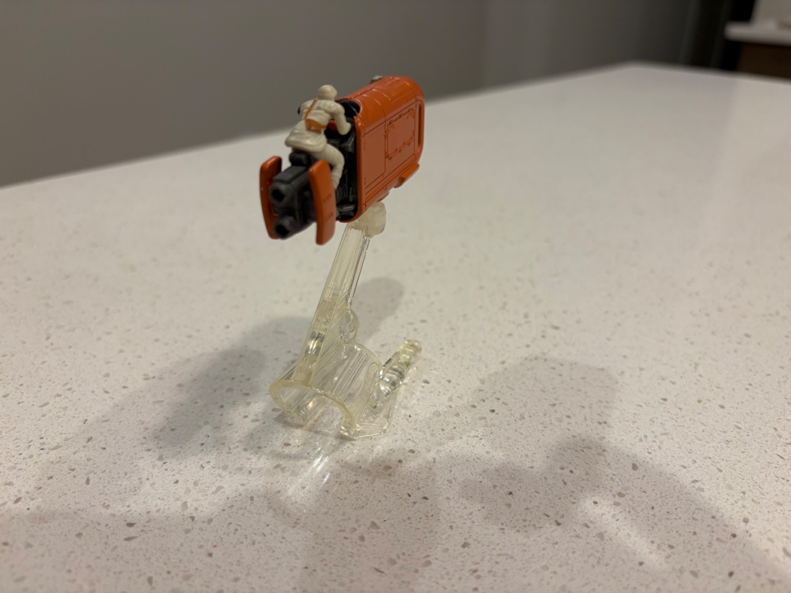 Disney Star Wars Starships Hot Wheels Rey’s Speeder With Flight Navigator LOOSE