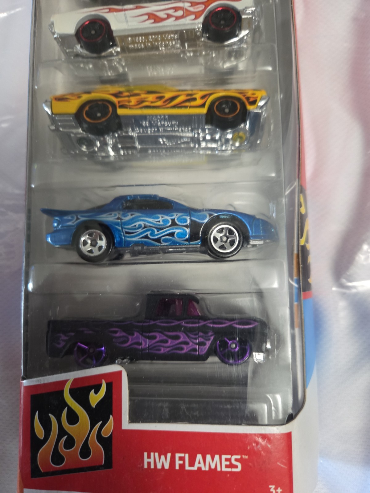 Hot Wheels “HW Flames” 50th Anniversary 5-Pack (2018)