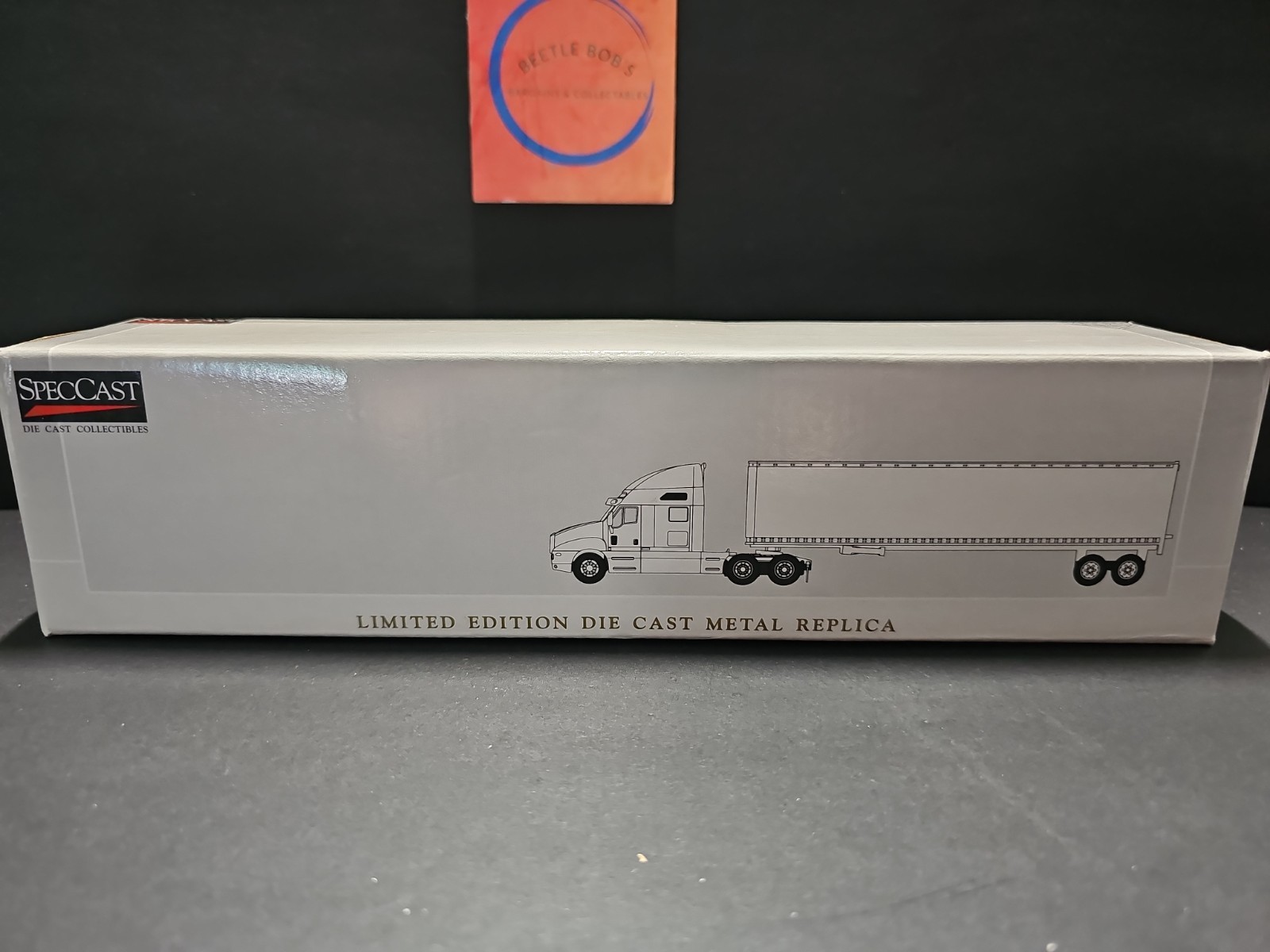 SpecCast Kenworth T-2000 J.J. Keller 1:64 Scale Diecast Truck & Trailer NIB