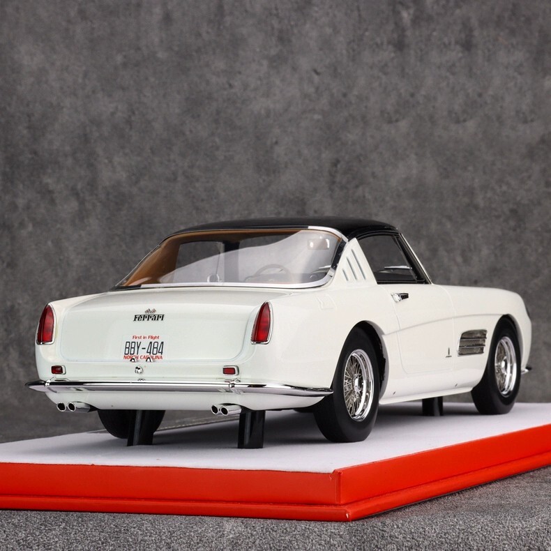 for Tecnnmodel for Ferrari for 410 for S.A. 1958 for Superfast white 1:18 Model