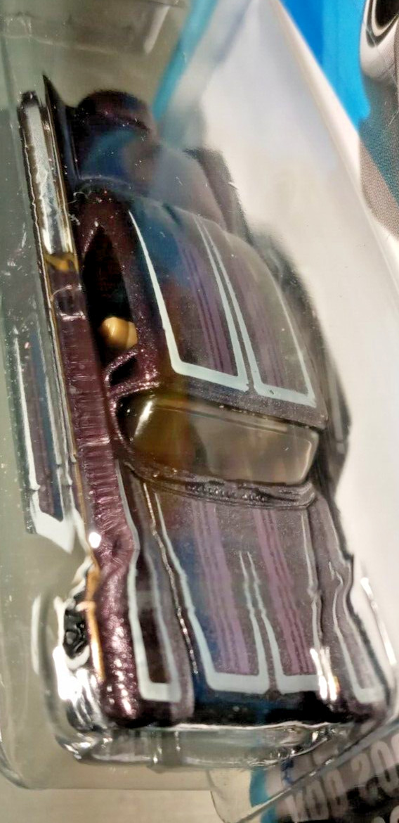 Hot Wheels ’58 Chevy Impala HYX38 Rod Squad Met. Black/Purple 8/10 WhiteWalls