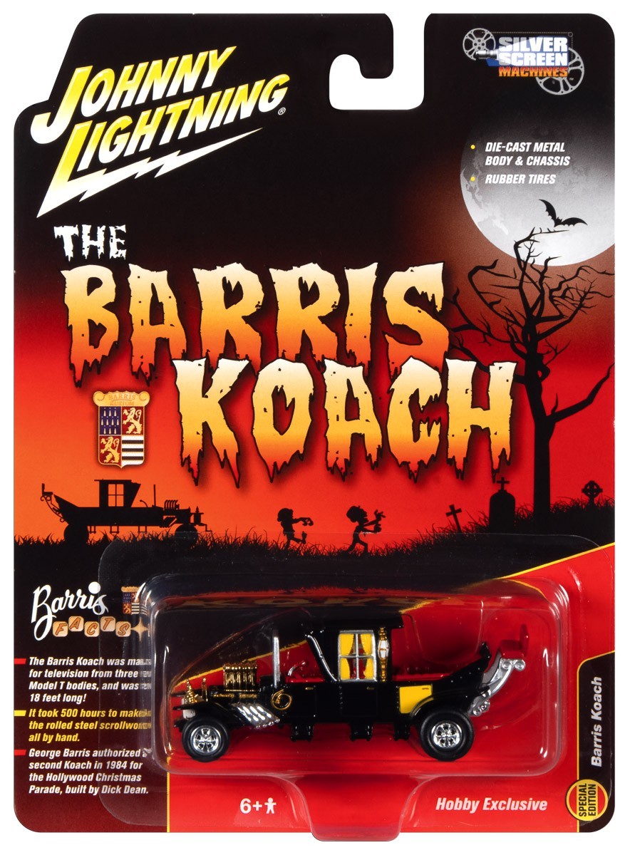 The Munsters Barris Koach Johnny Lightning diecast car 1/64 Replica