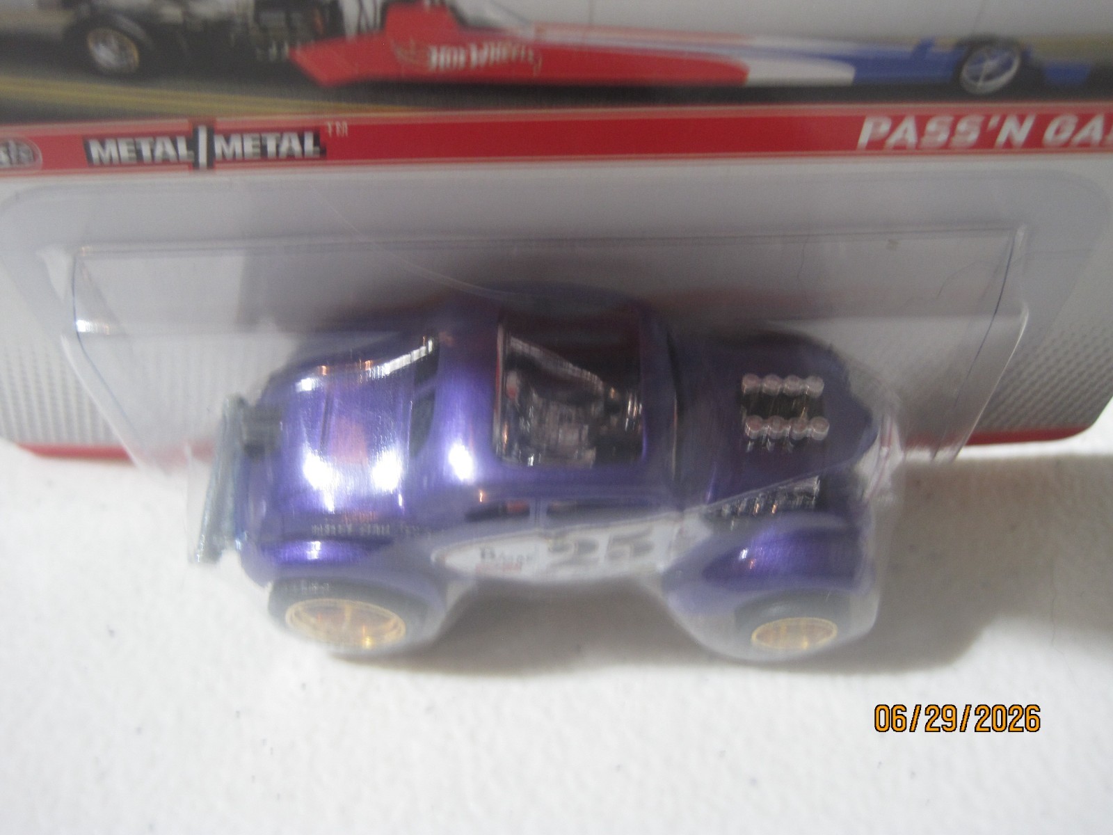 HOT WHEELS RACING CHAMPIONSHIP NHRA DRAG RACING PASS’N GASSER 2011 *RARE*