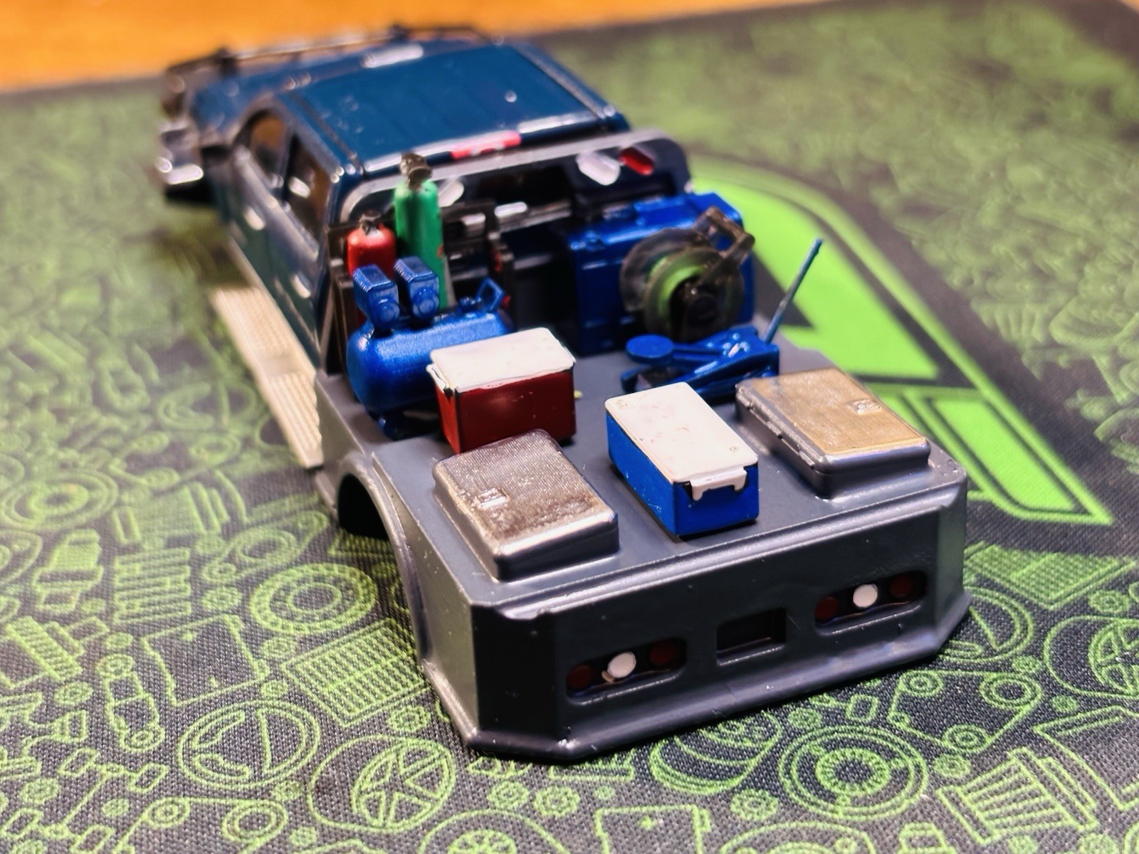 M2/Greenlight Welder Kits 3d Printed 1/64 3d Painted