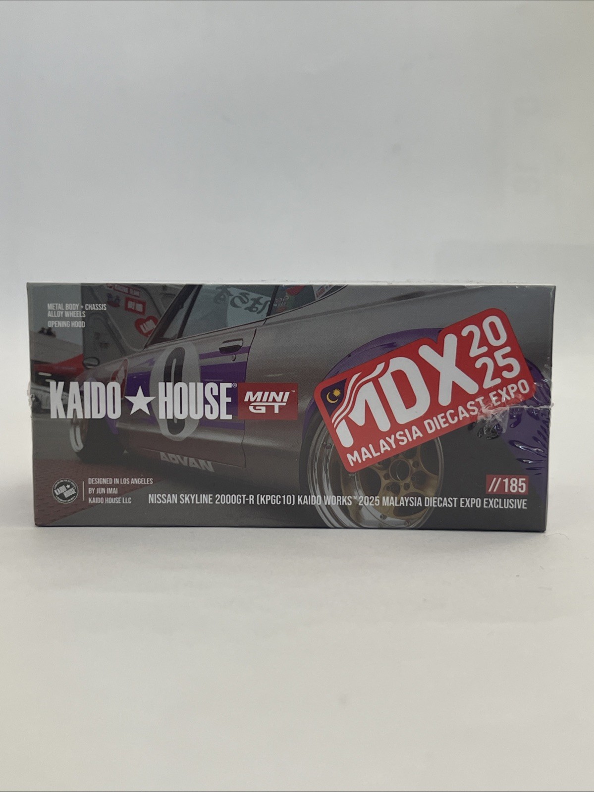 Nissan Skyline 2000GT-R (KPGC10) Kaido Works 2025 malasyia Diecast Expo KHMG185