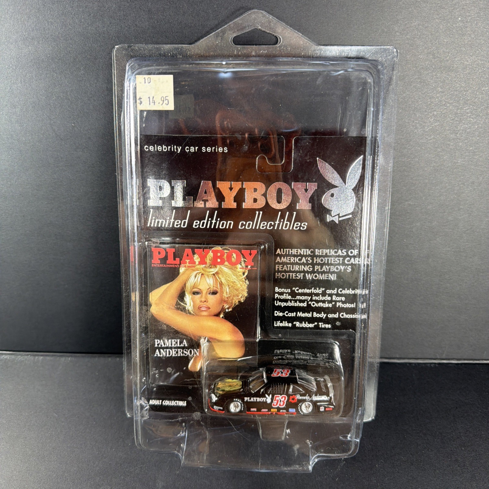 Playboy Pamela Anderson 53 Diecast Celebrity Car Protech Case