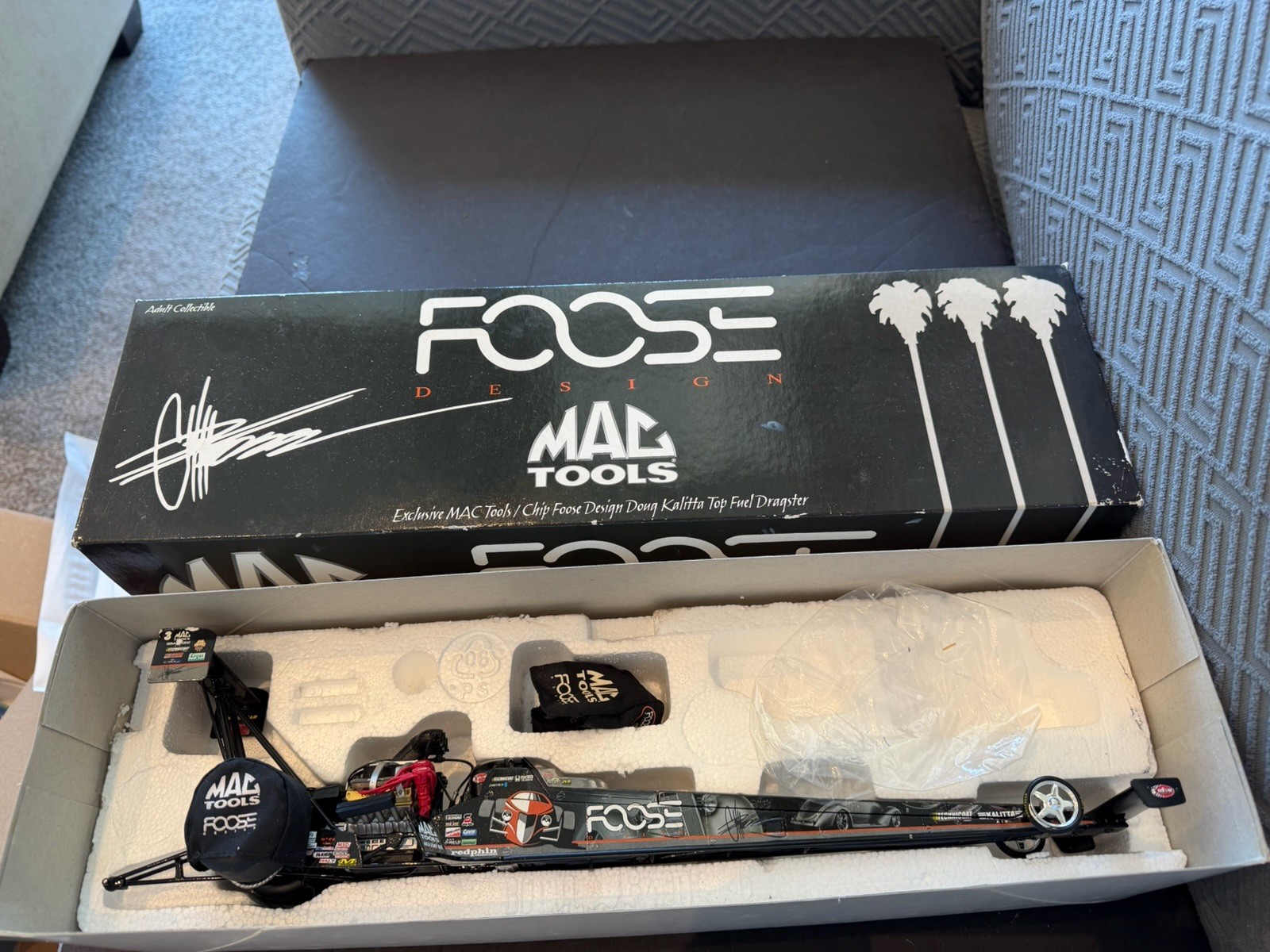 DOUG KALITTA 1/24 FOOSE CUSTOM “RARE” 2006 TOP FUEL DRAGSTER RC2