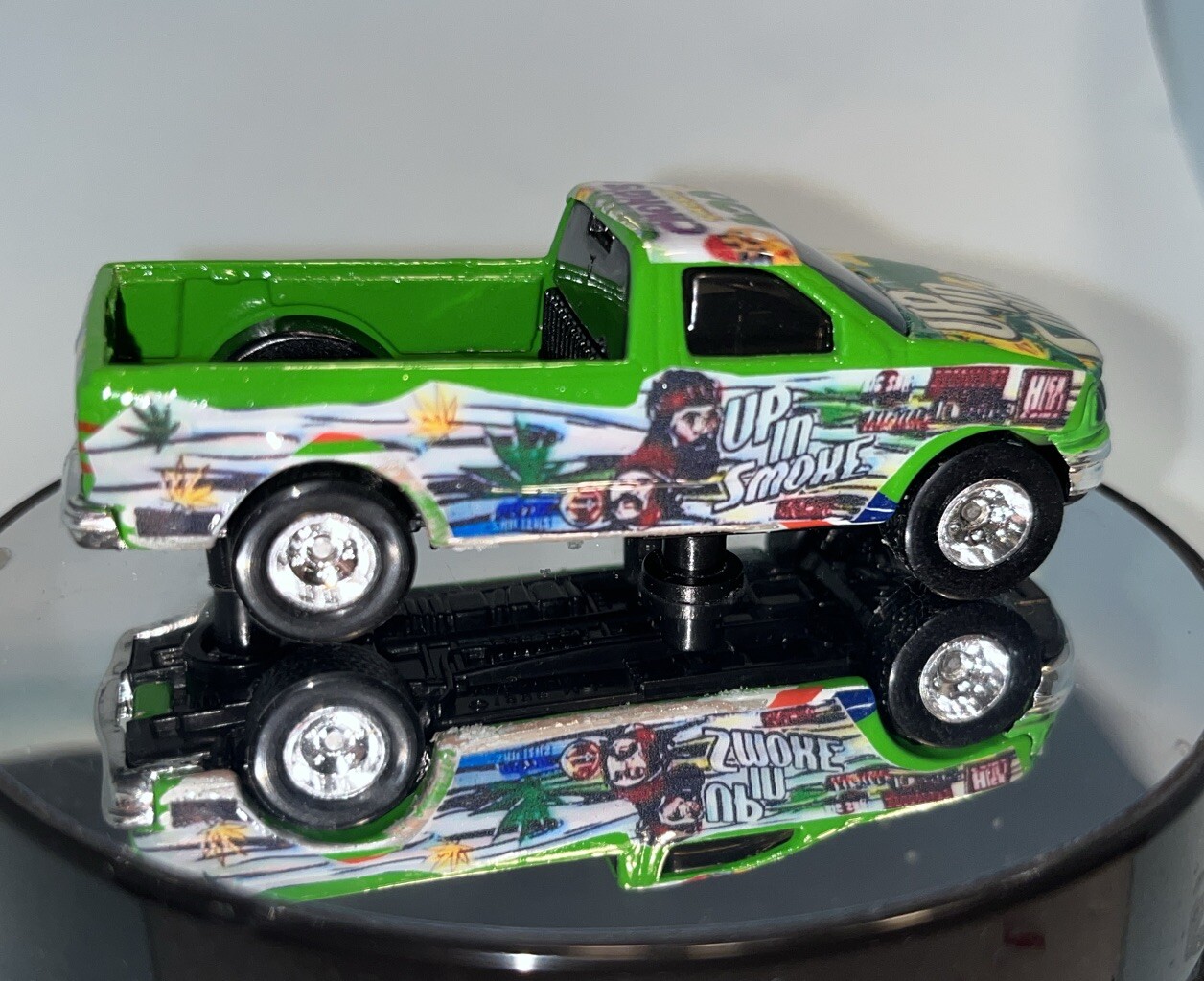 Hot Wheels JC Whitney Ford Truck it’s A Custom Real Riders Cheech & Chong