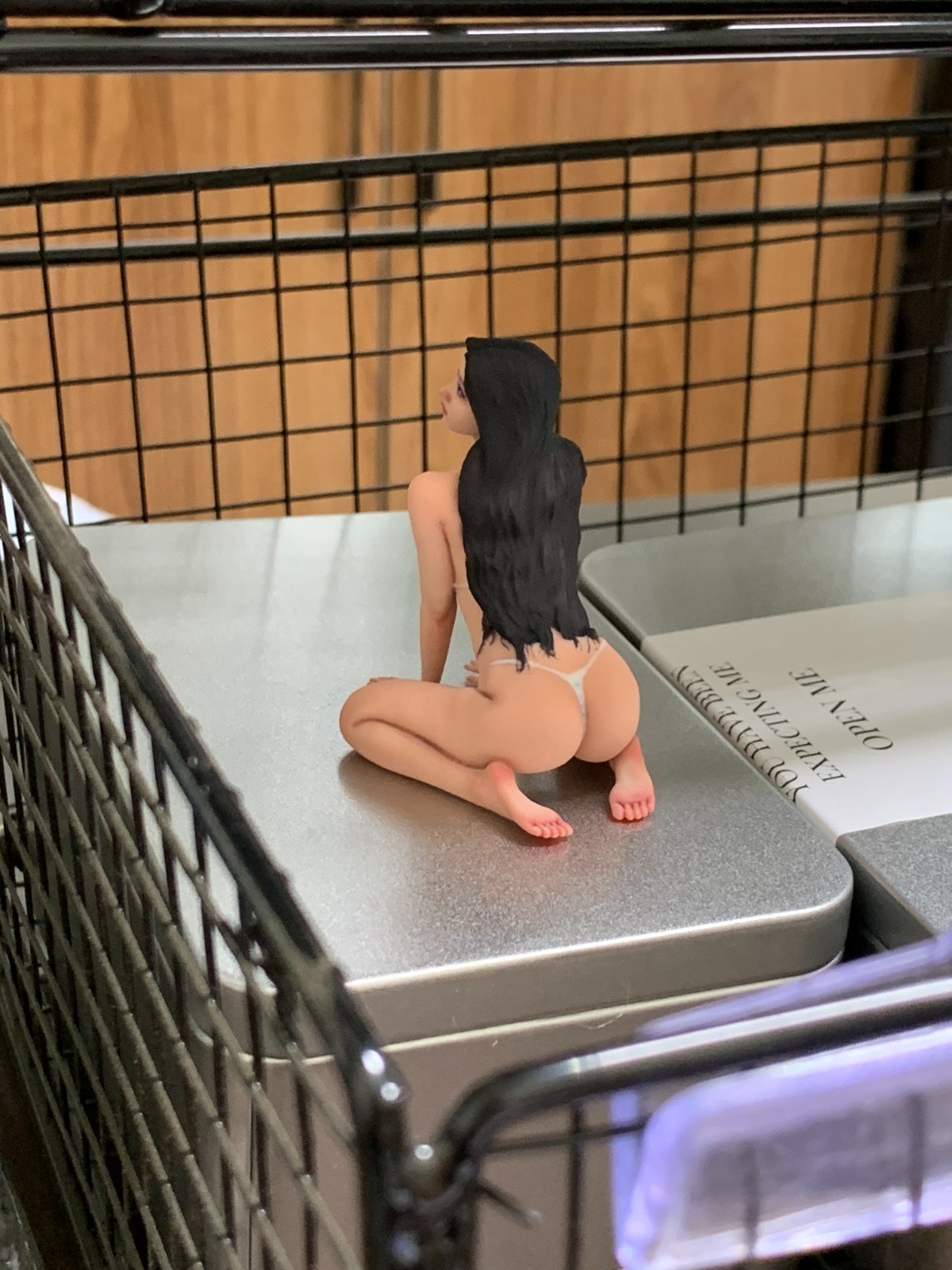 1/18 Diorama Sexy Kneeling Beauty Girl Scene Miniature Figure Doll For Car Toy