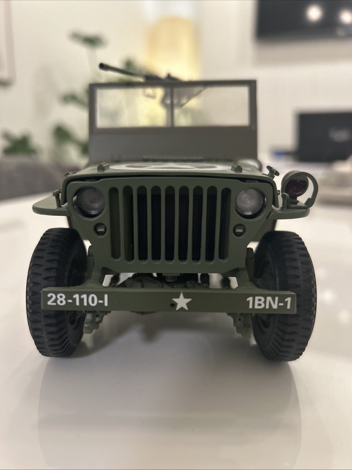 Danbury Mint 1:16 World War 2 Willy’s Jeep Replica – See Description