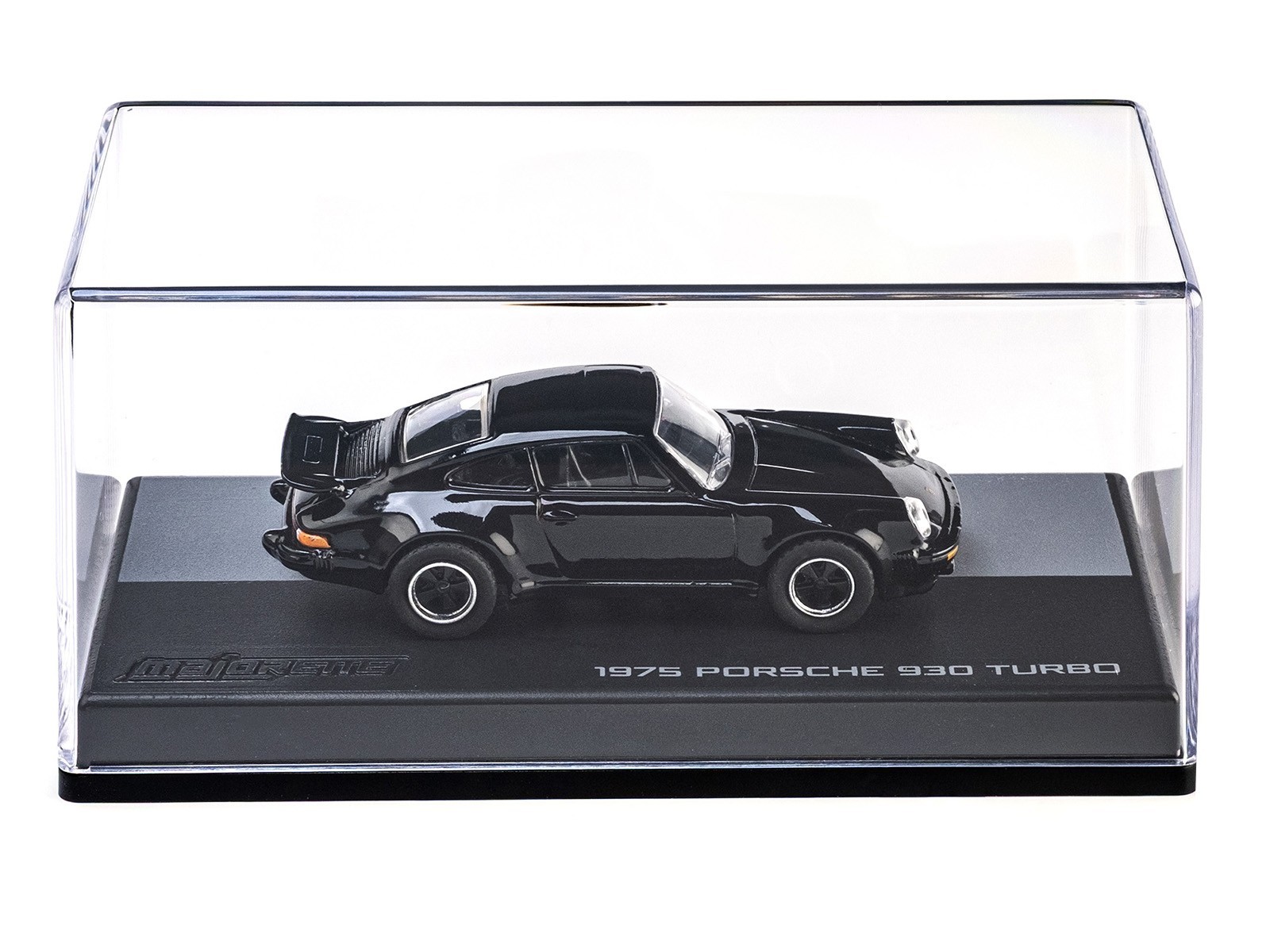 1975 PORSCHE 930 TURBO BLACK 1/64 DIECAST MODEL CAR BY MAJORETTE 8505001021