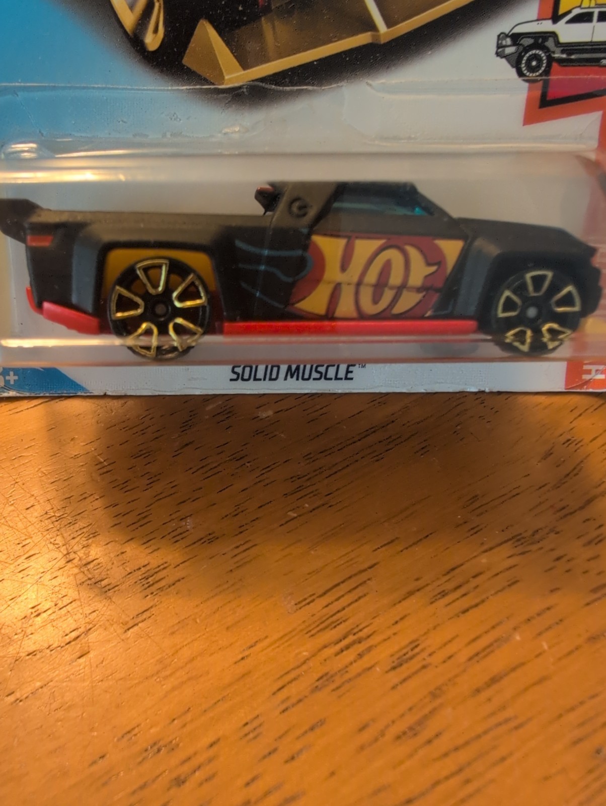 2018 Hot Wheels HW Hot Trucks Solid Muscle #127 Black 2/10
