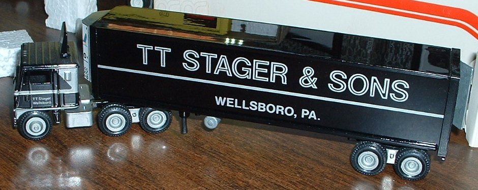 TT Stager & Sons Wellsboro, PA ’82 Winross Truck