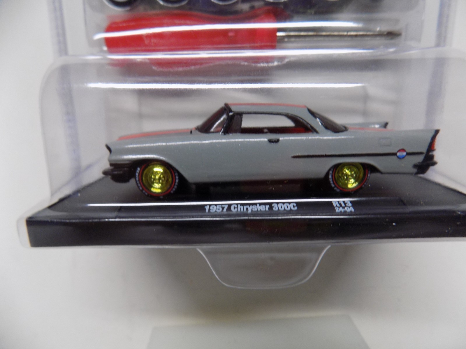 M2 Auto-Wheels Series – CHASE -GRAY 1957 CHRYSLER 300C – CHASE & RARE