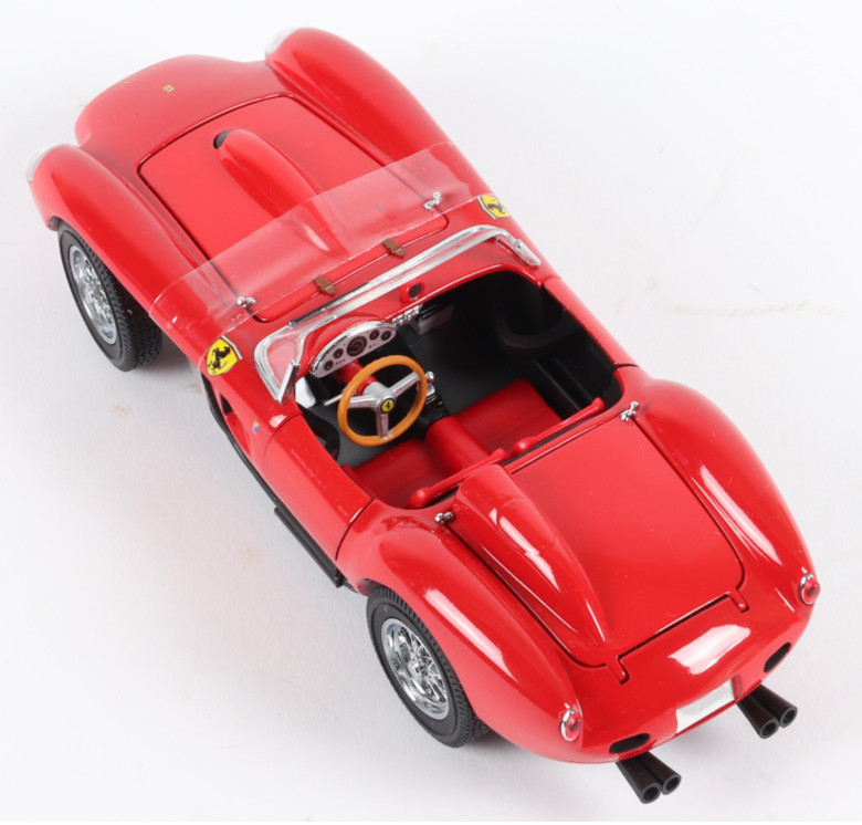 Ferrari Race Car Custom Built Model1 24Hot Rod12Metal Diecast Model18
