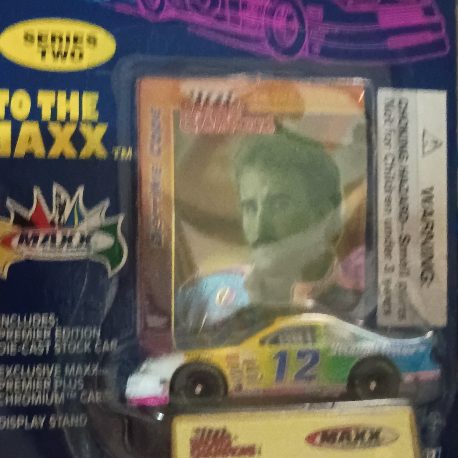 Racing Champions To The Maxx 1:64 Diecast NASCAR Racecar Chevrolet #12 1997