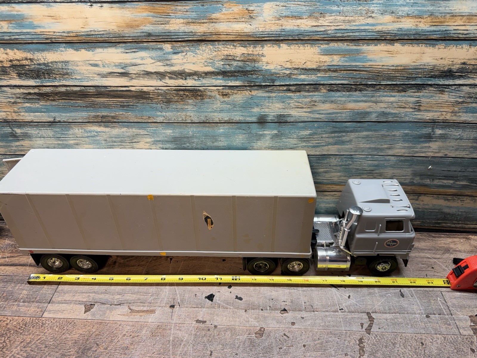 Kroger Gray Trailer/Semi Truck Plastic