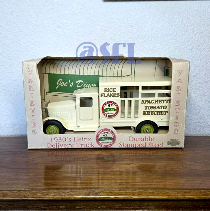 Vtg Metalcraft 1930s Heinz Delivery Truck Toy Model Stamped Steel 2002 New Other