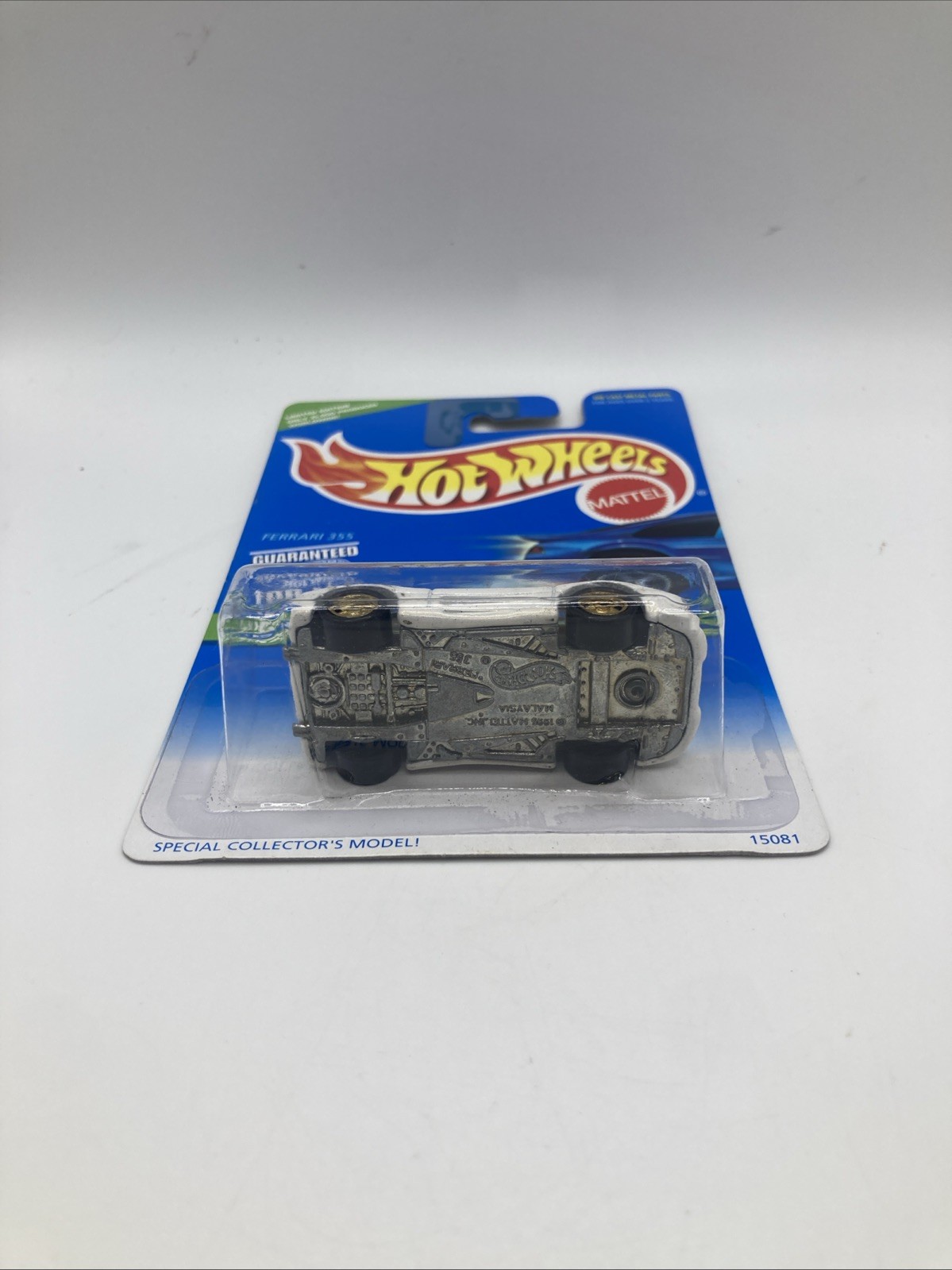 1996 Hot Wheels Treasure Hunt Series 1/25,000 Ferrari 355 White On Gold 8/12
