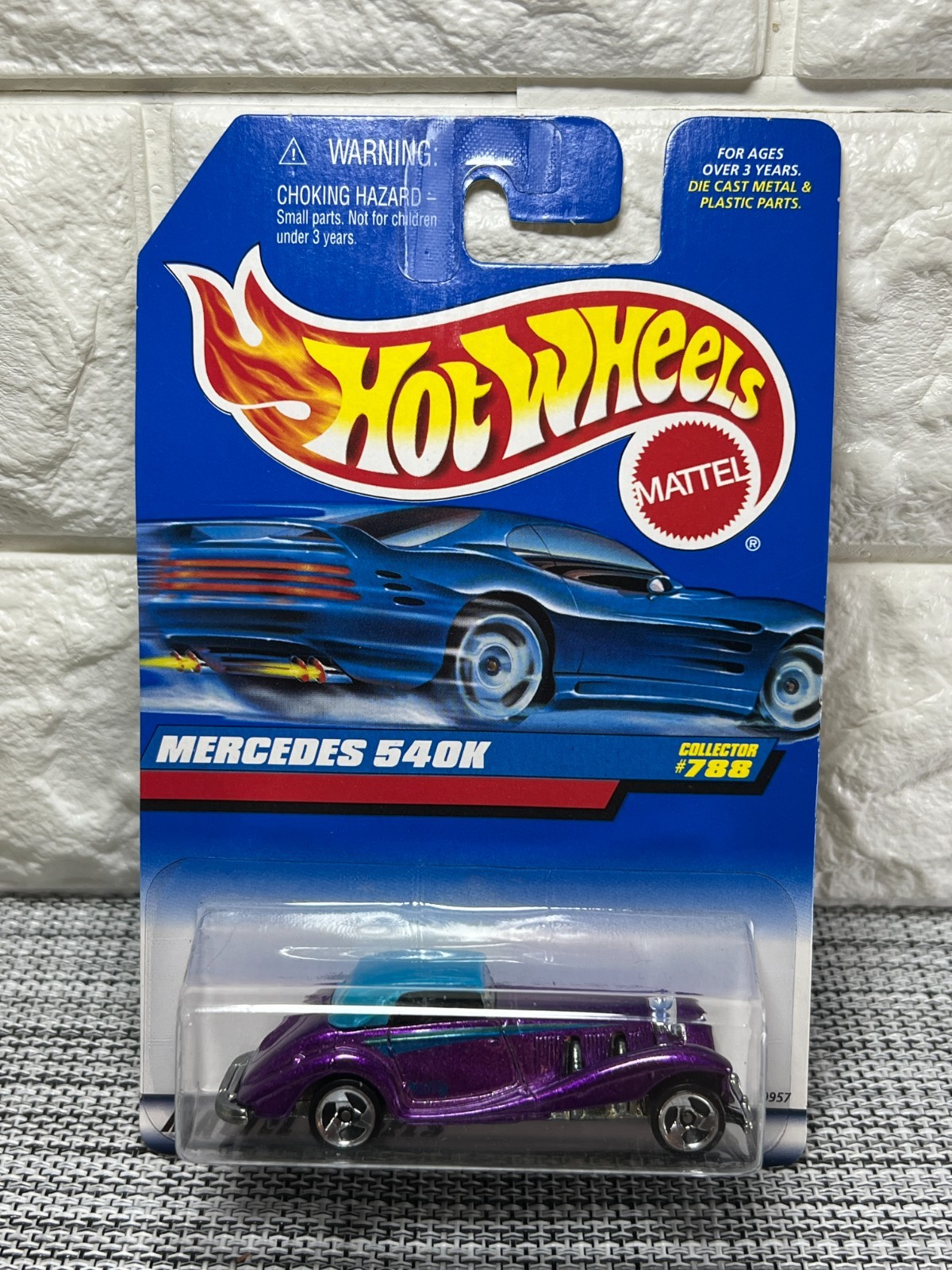 Hot Wheels Mercedes 540K Collector #788 Purple
