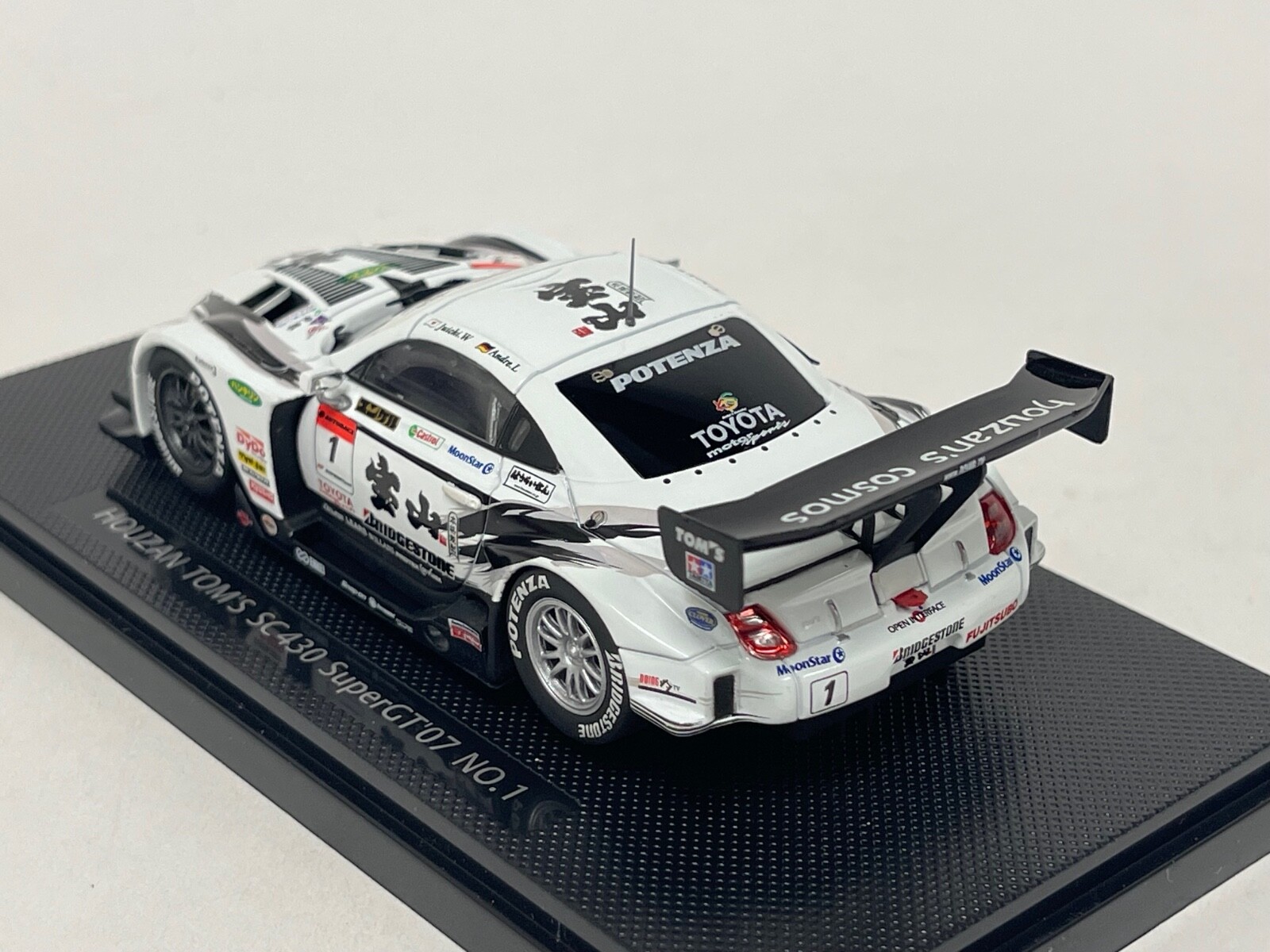 1/43 Ebbro Houzan Tom’s Lexus SC 430 JGTC 2007 car #1 #907 CS1046