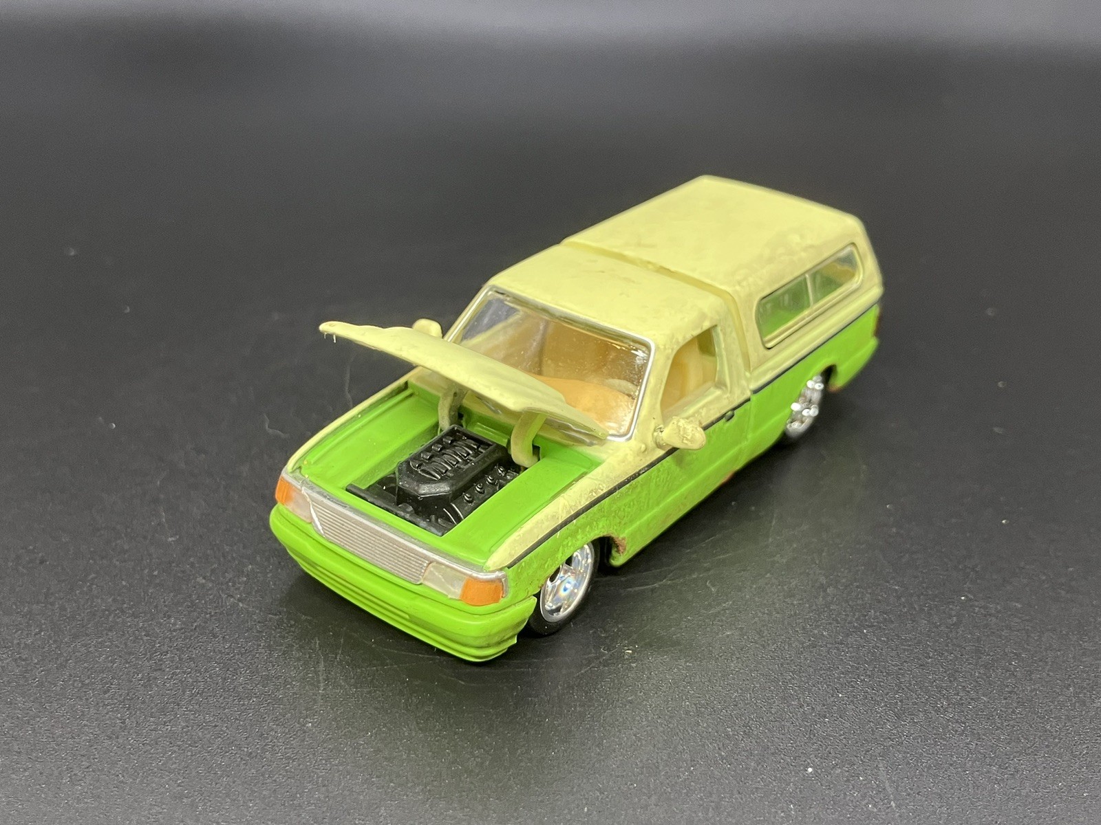 1995 Ford Ranger Pickup Truck Weathered Rusty Barn Find 1/64 Diecast Custom M2