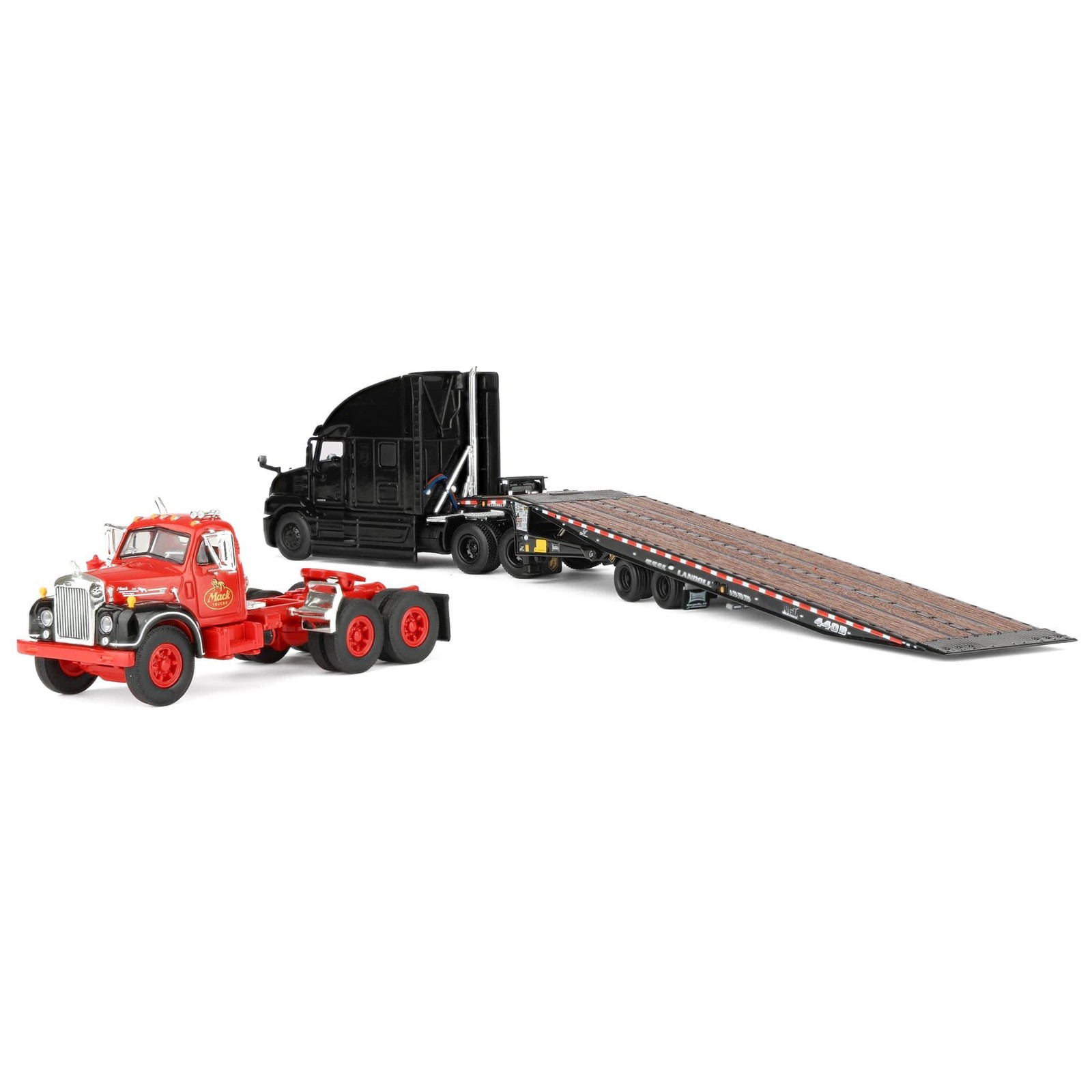 DCP 1/64 Mack Anthem Landoll 440B-50CA Trailer & Mack B-61, 125th Annv. 60-2151