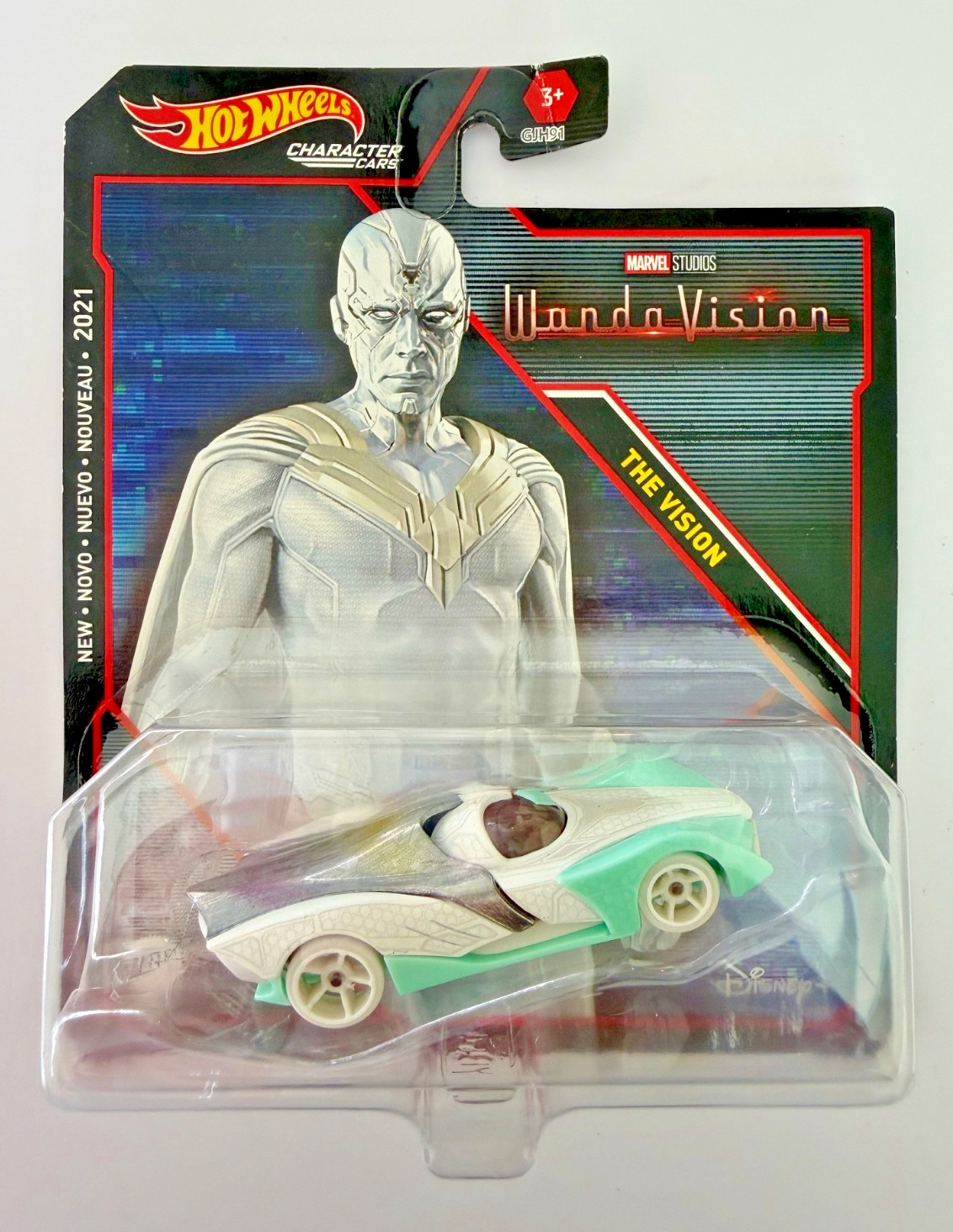 Hot Wheels Character Cars – Wanda Vision The Vision Marvel (GJH91) 2020 1:64