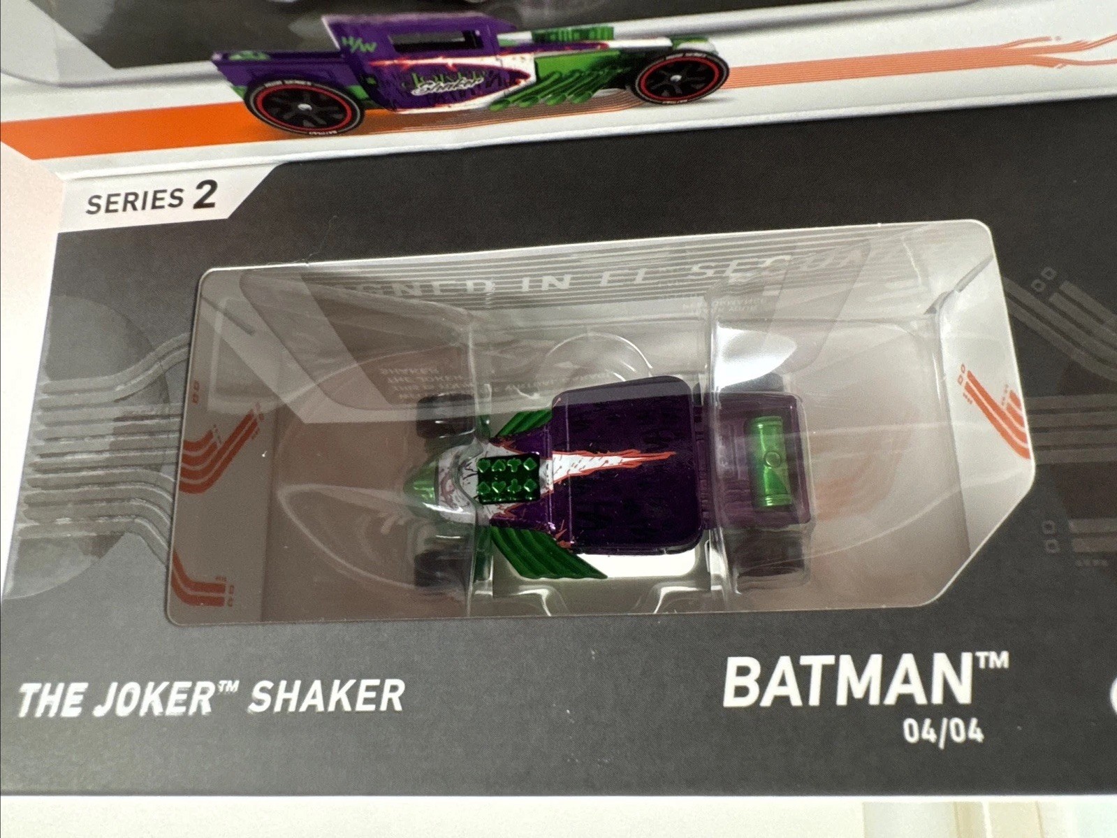 Hot Wheels ID The Joker Shaker (Batman) 4/4 – Limited Run Collectible (Series 2)