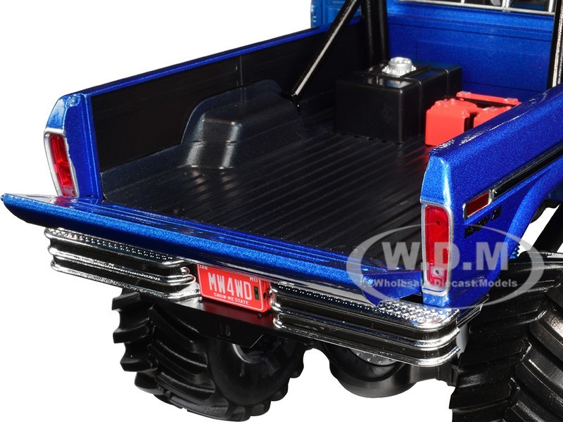 1974 FORD F-250 MONSTER TRUCK “MIDWEST 4 WHEEL DRIVE” 1/18 BY GREENLIGHT 13605