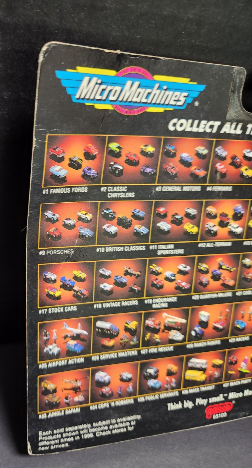 1997 Galoob Micro Machines #15 AERO COUPES Unopened Original Package READ
