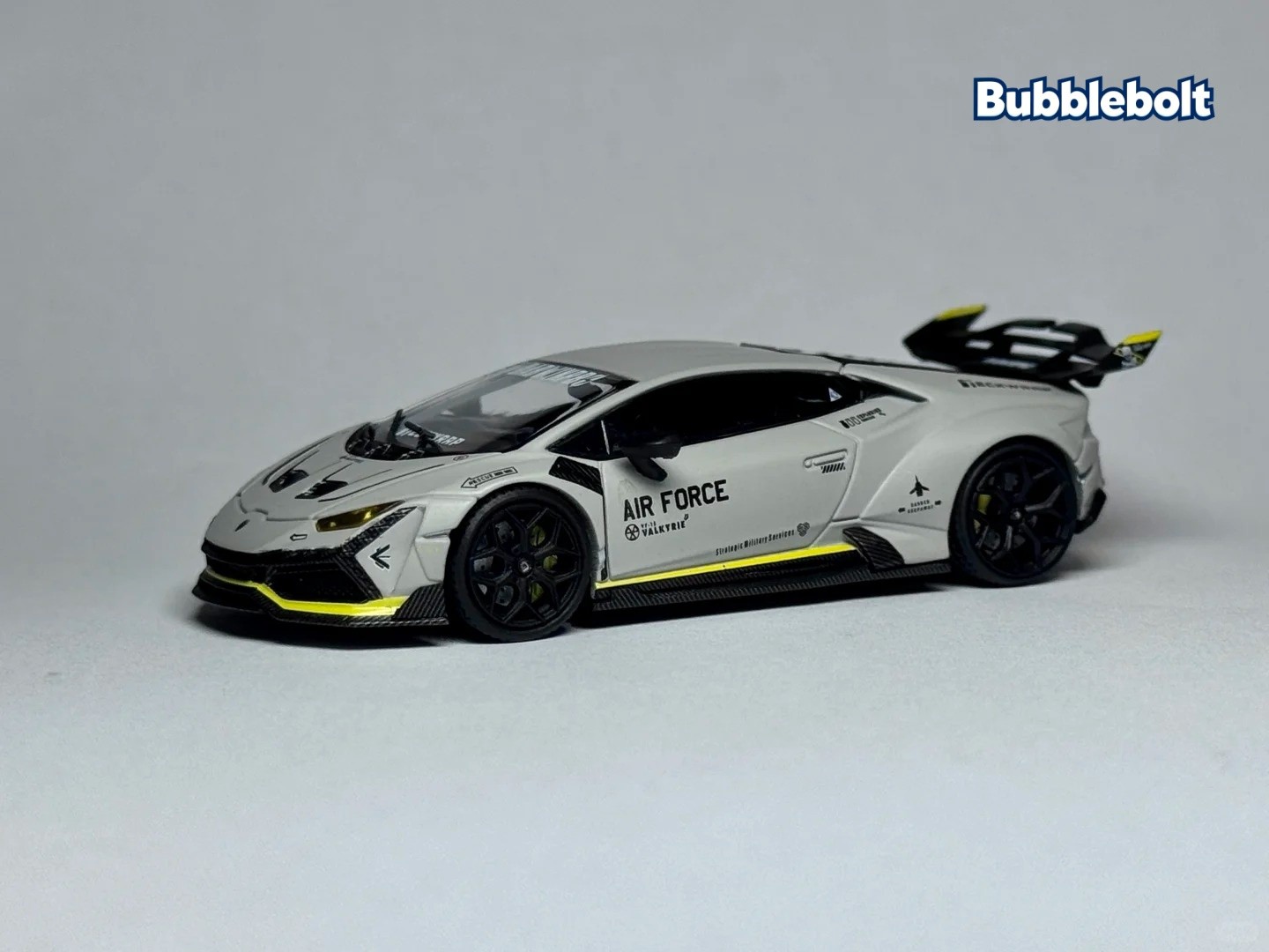 King Model 1/64 Huracan Lilith WBK Air Force TeckWrap Resin Car GT Show 2026