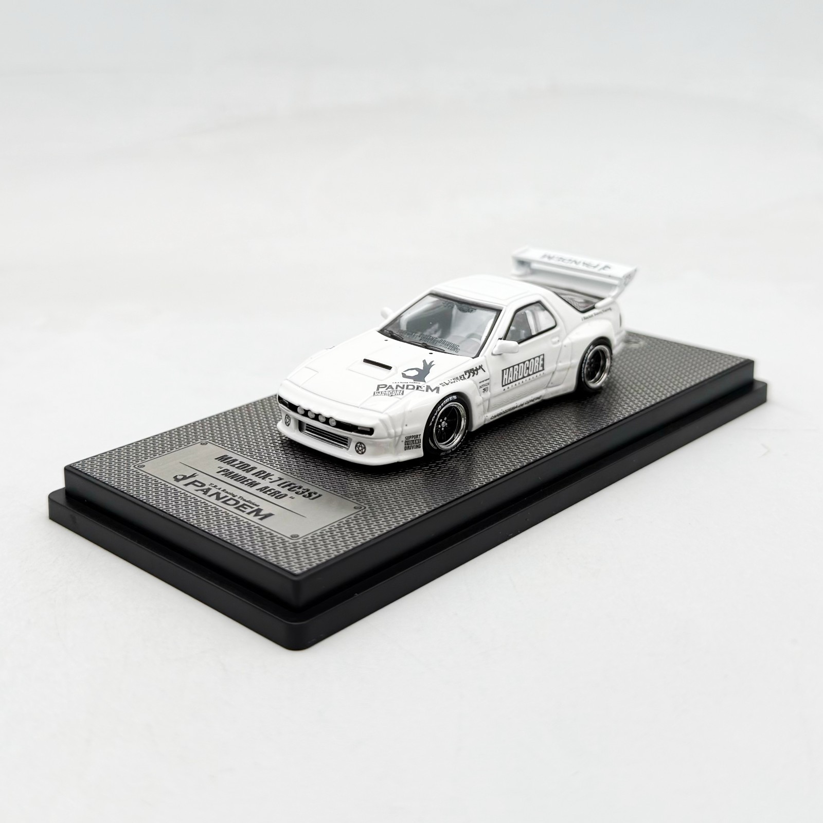 INNO64 1:64 Mazda RX-7 FC3S “PANDEM AERO” Widebody White