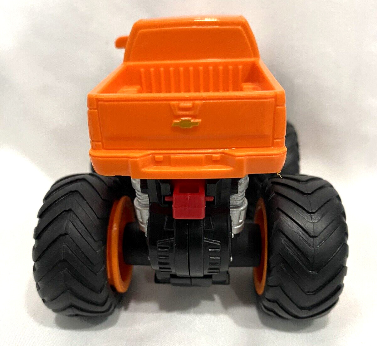 Chevy Silverado Friction Powered Push And Go Monster Truck Off Road Big Wheels