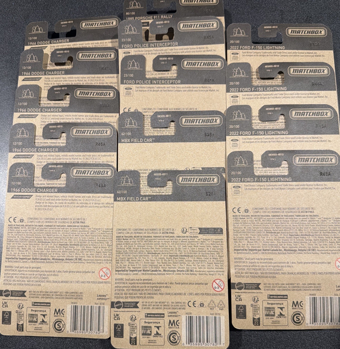 Matchbox 70 Years Special Edition SILVER Cars 2023 **Lot 14** 70th Anniversary