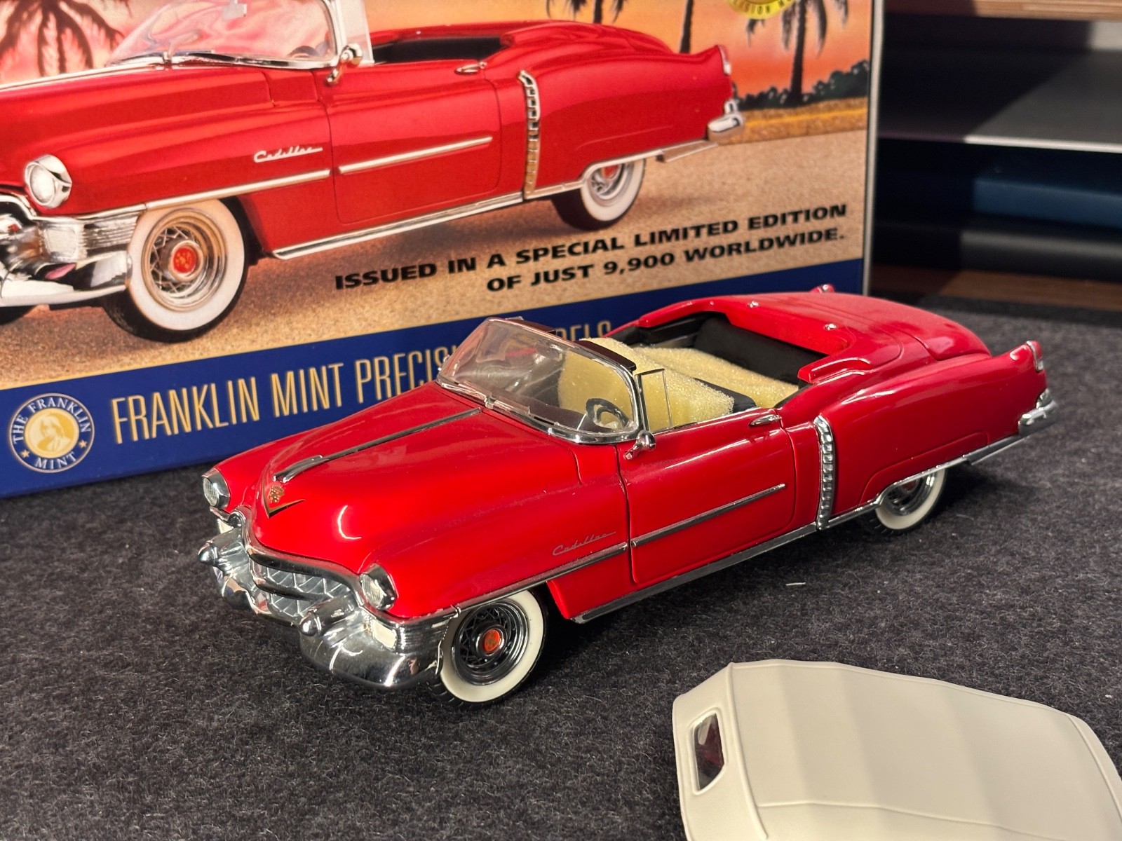 1953 Cadillac Eldorado Convertible, Ltd Ed., Red, NIB w/ Original box, & Title