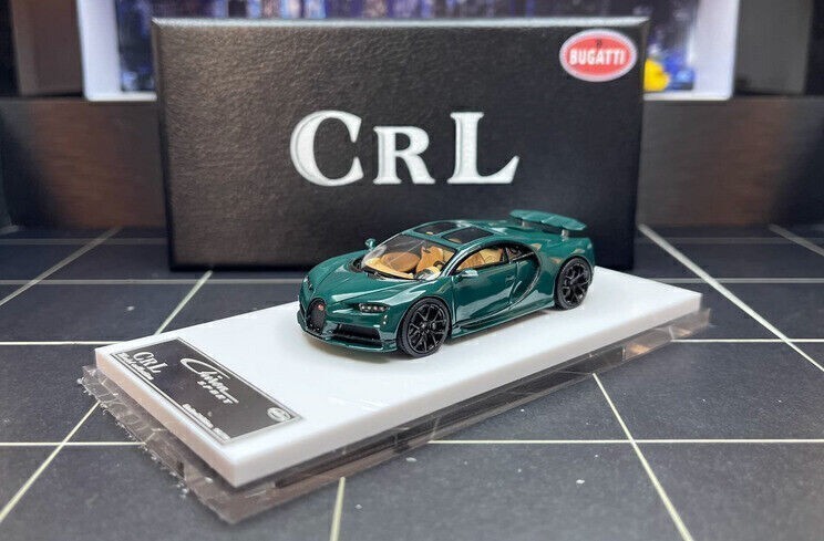 1/64 Resin car model Bugatti Chiron 3 color limited edition