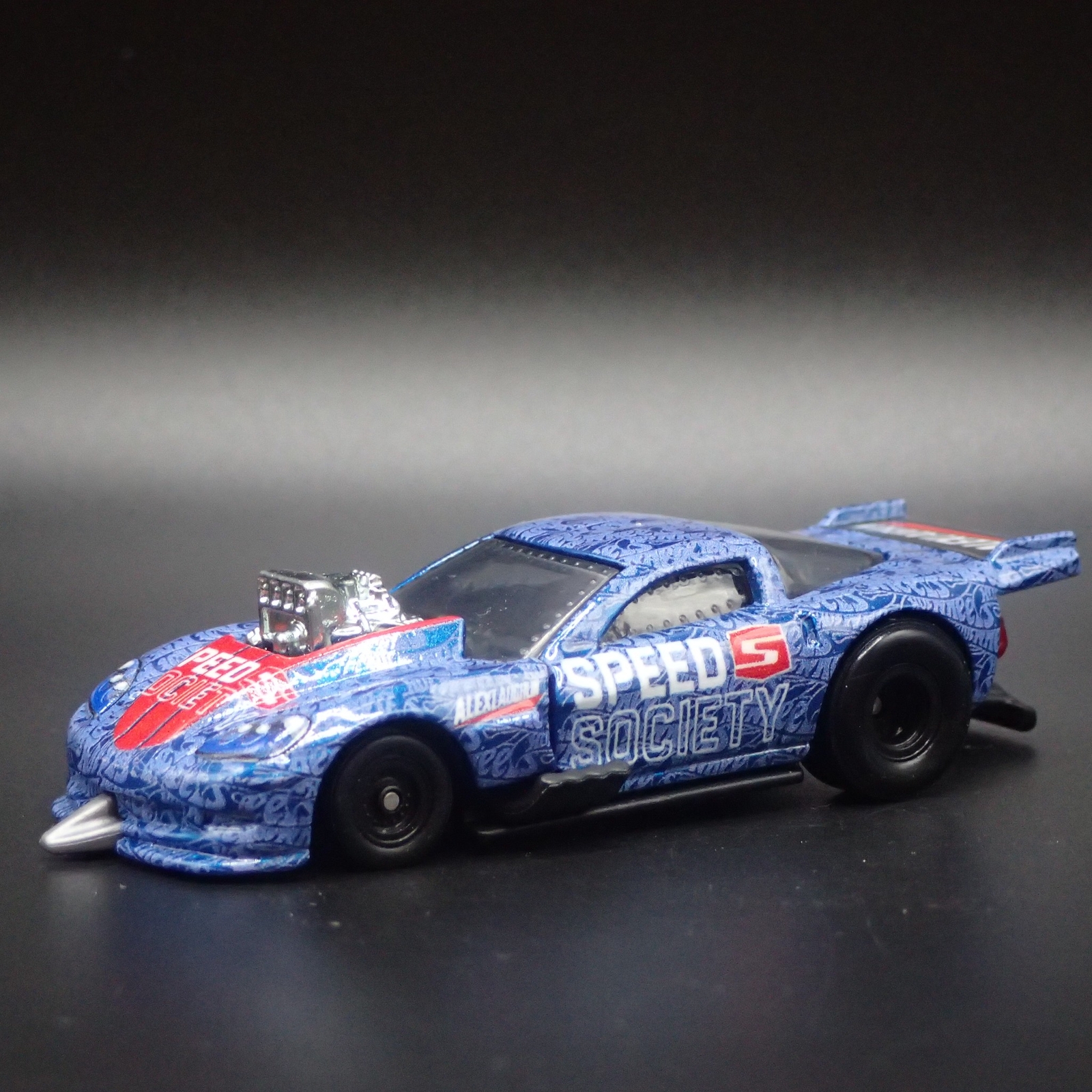 2005-2013 CHEVY CHEVROLET CORVETTE Z06 DRAG RACER 1:64 SCALE DIECAST MODEL CAR