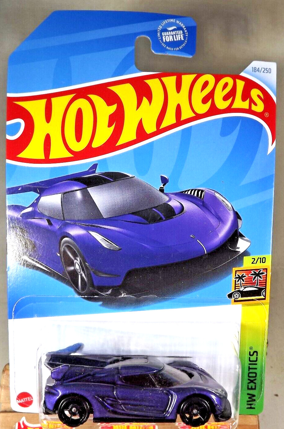 2024 Hot Wheels #184 HW Exotics 2/10 2020 KOENIGSEGG JESKO Purple w/Black OH5 Sp