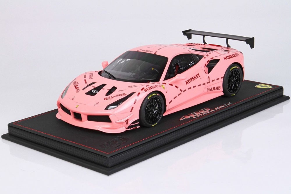 BBR P18195-1V 1/18 Ferrari 488 Challenge 2018 Rolex 24H Daytona Racing Ltd 32pcs