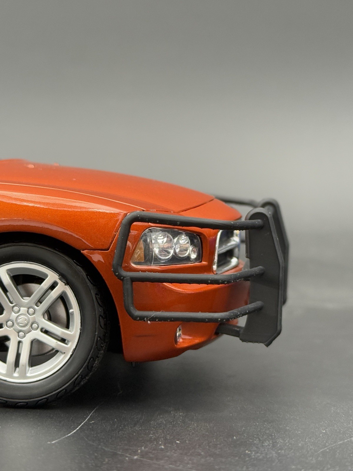 1/18 Go Rhino Wrap Around Push Bumper Pushbar Welly Dodge Charger Police 1851