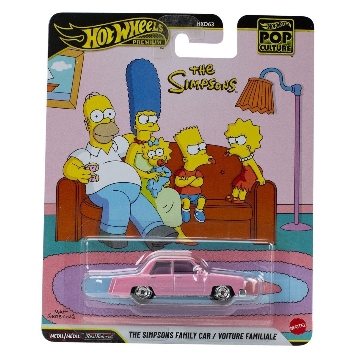 2026 Hot Wheels Pop Culture The SIMPSONS Family Car – NEW