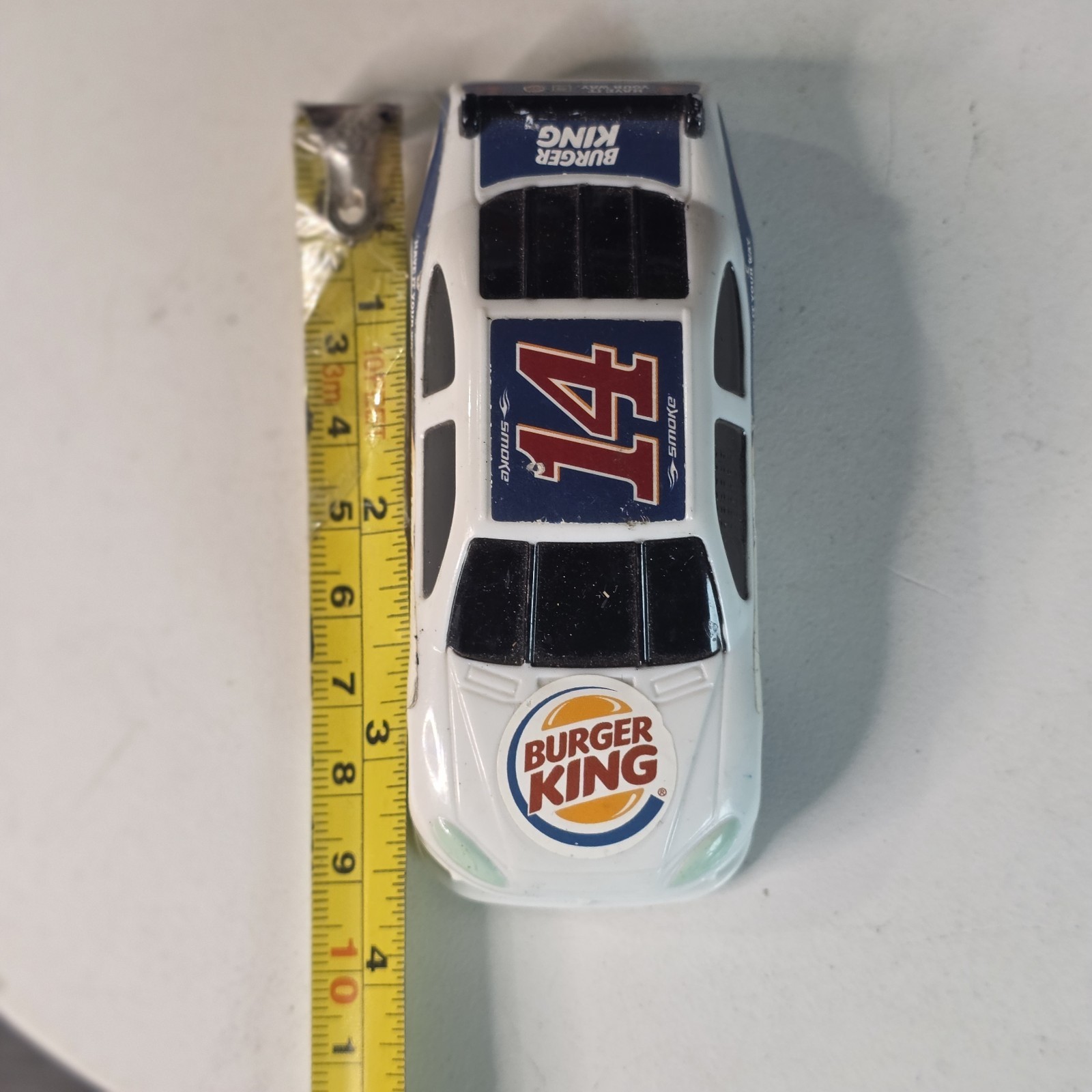 Burger King Tony Stewart Stewart Hass #14 NASCAR Rev-N-Go Race Car