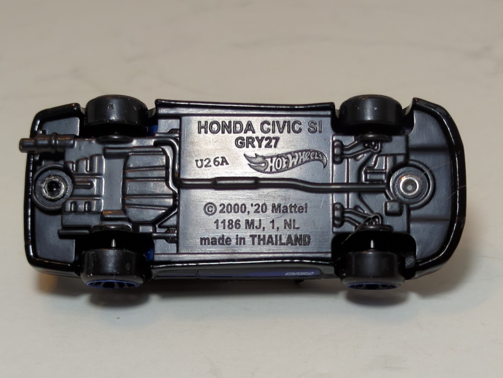 2001 Honda Civic Si Hot Wheels 2025 Japan Silver Series Black GRY27 1:64 Loose