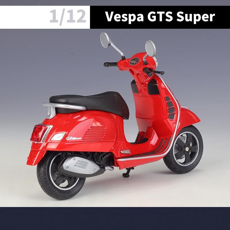1:12 Die Cast Scooter Model 2020 GTS Super Alloy Toy Collectible Vehicle