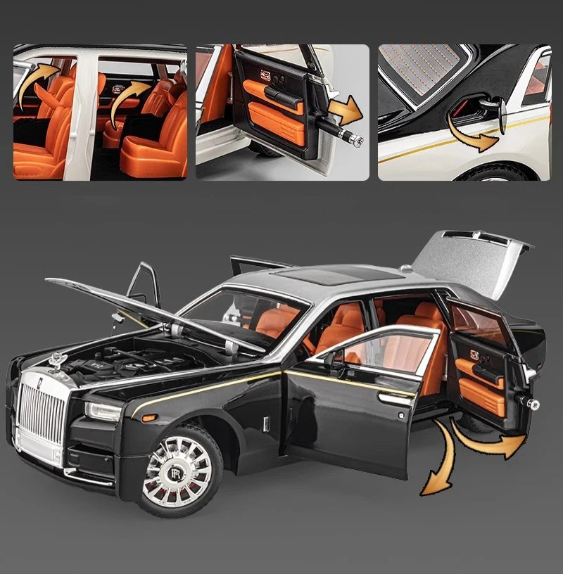 1:18 ROLLS-ROYCE Phantom Car Diecast Alloy Metal Model Collection Kids Gift NEW