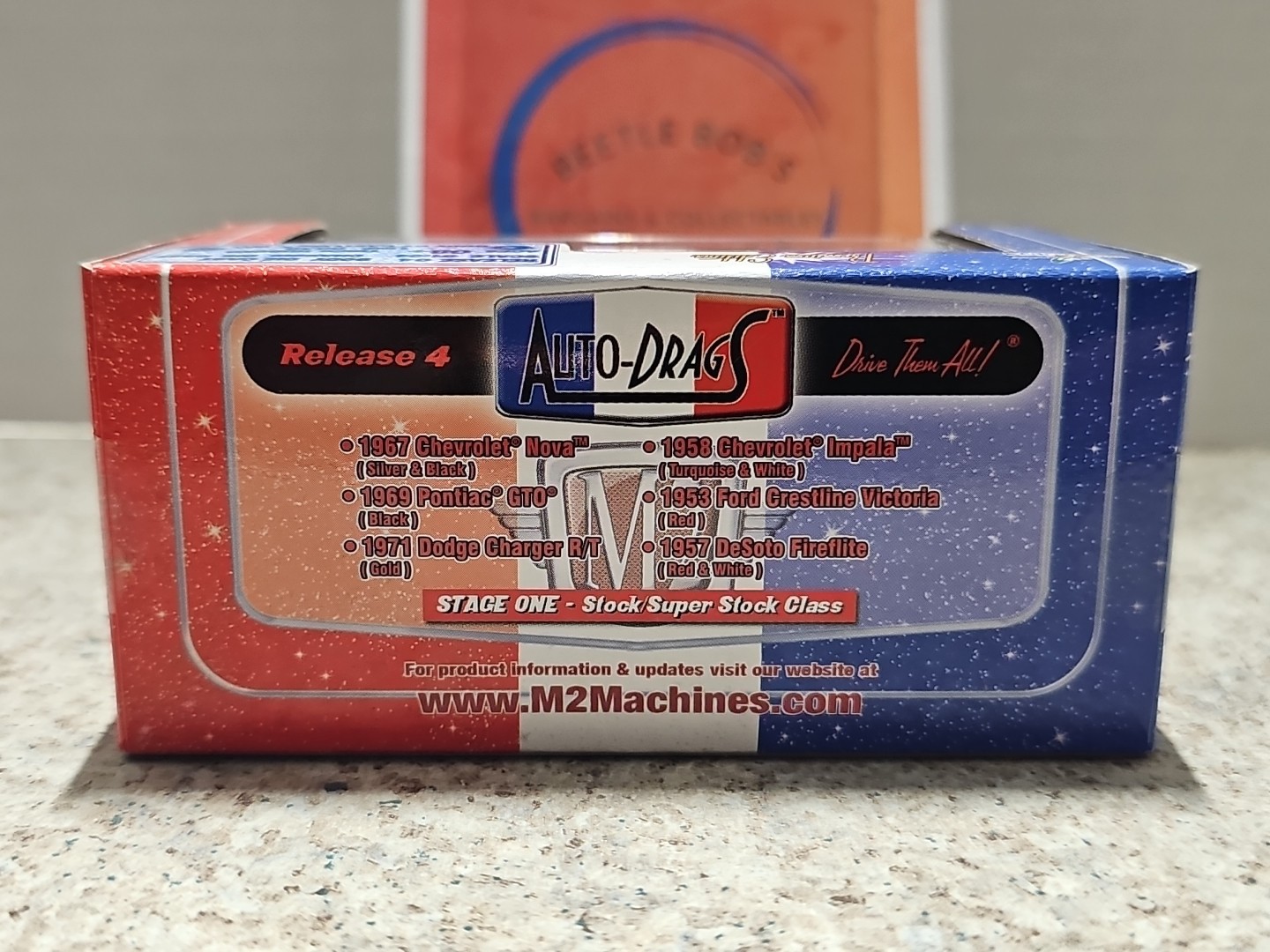 M2 Machines Auto-Drags 1953 Ford Crestline Victoria 1:64 Scale Diecast Car