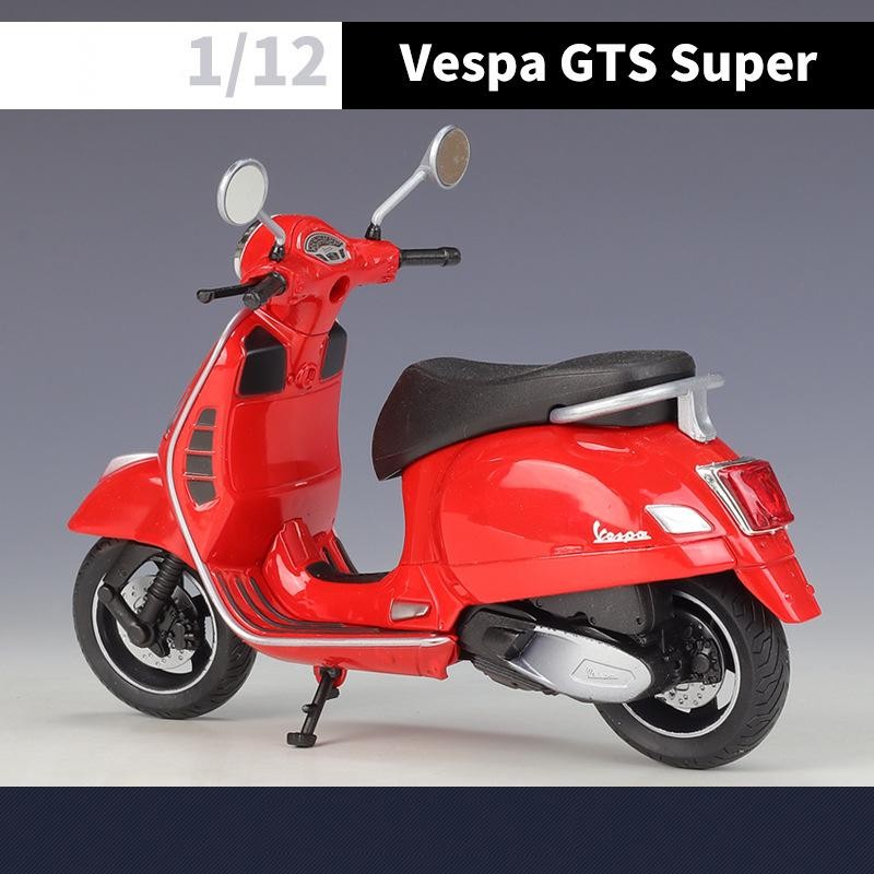 1:12 Die Cast Scooter Model 2020 GTS Super Alloy Toy Collectible Vehicle