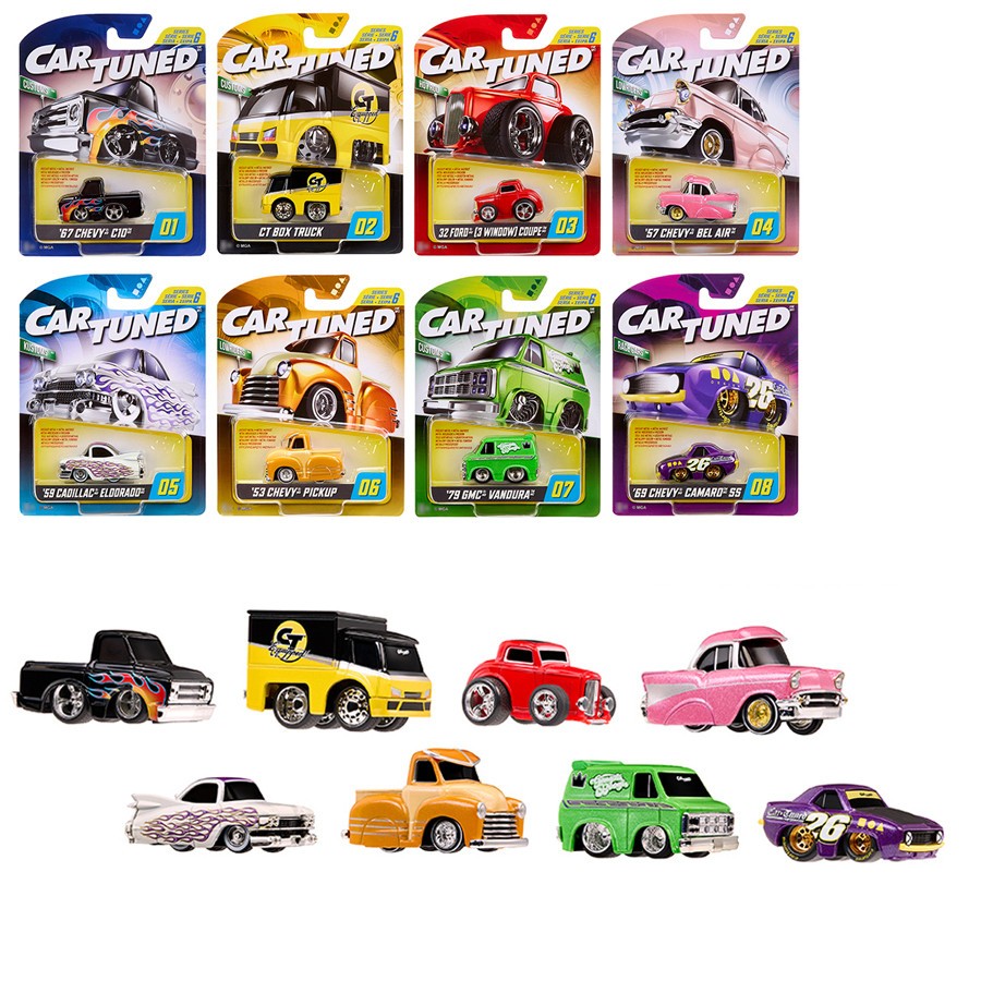 CarTuned 1:64 Hobby Alternate Series 6 Set of 8 Cars 592648-XX5 Factory Seal Cas